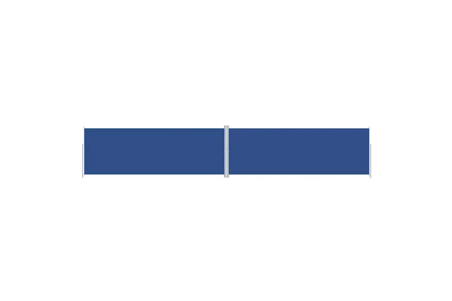 vidaXL 318088 Retractable Side Awning Blue 220x1200cm