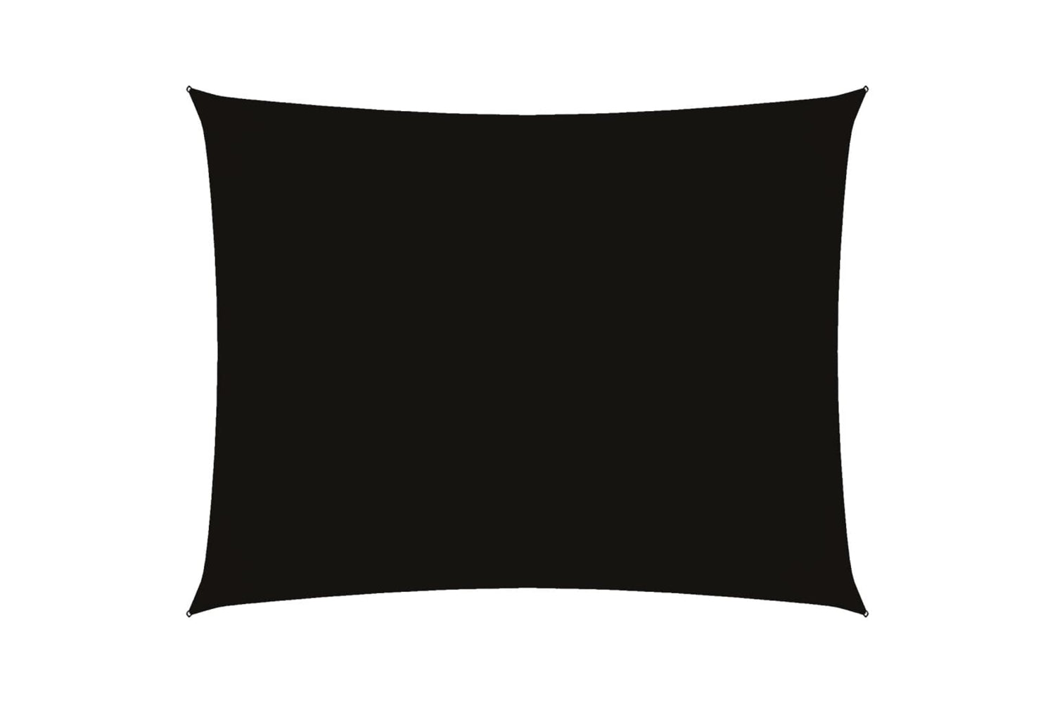 Vidaxl 135767 Sunshade Sail Oxford Fabric Rectangular 4x6 M Black