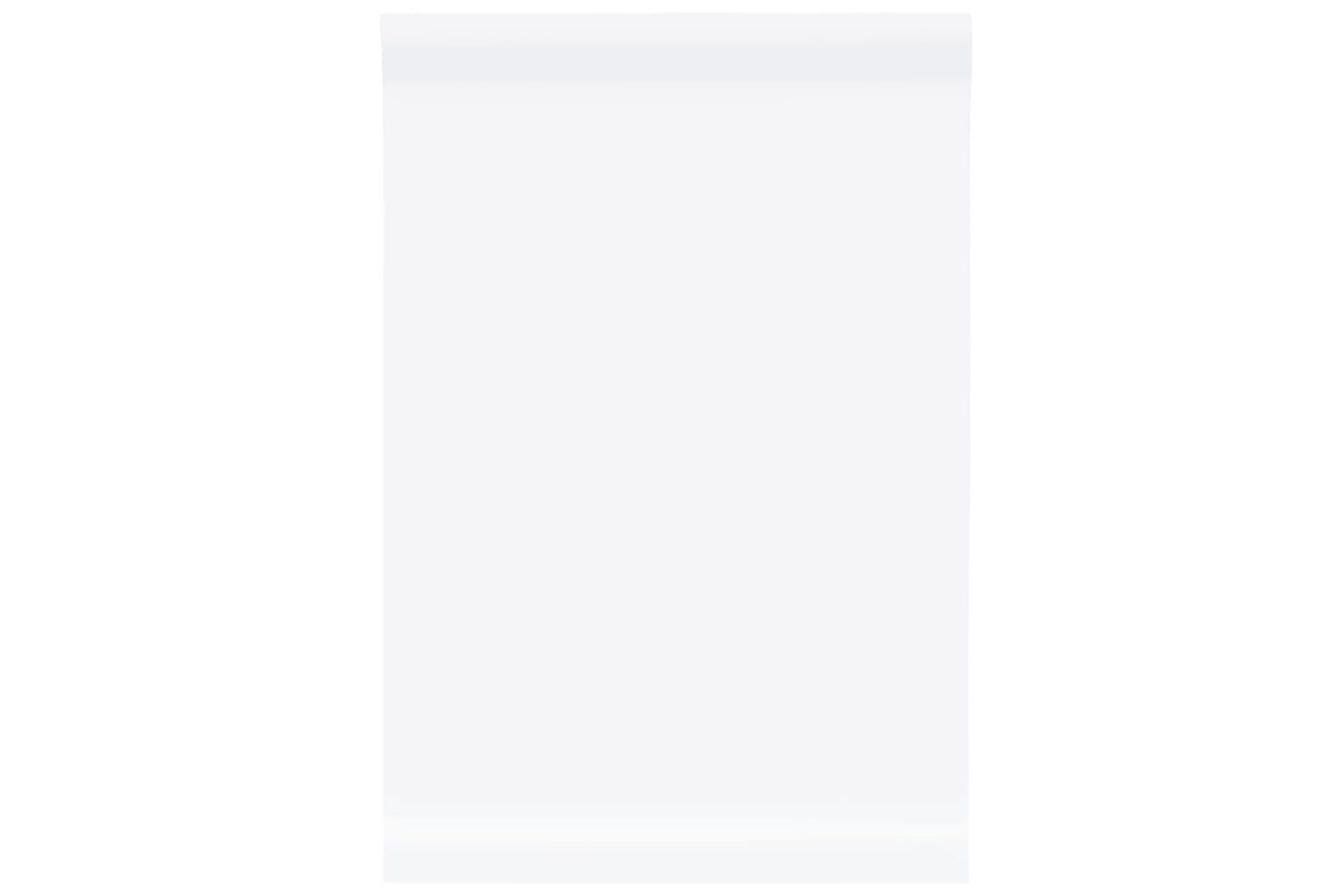 vidaXL 155771 Furniture Sticker Self-adhesive Matte White 90x500cm Pvc