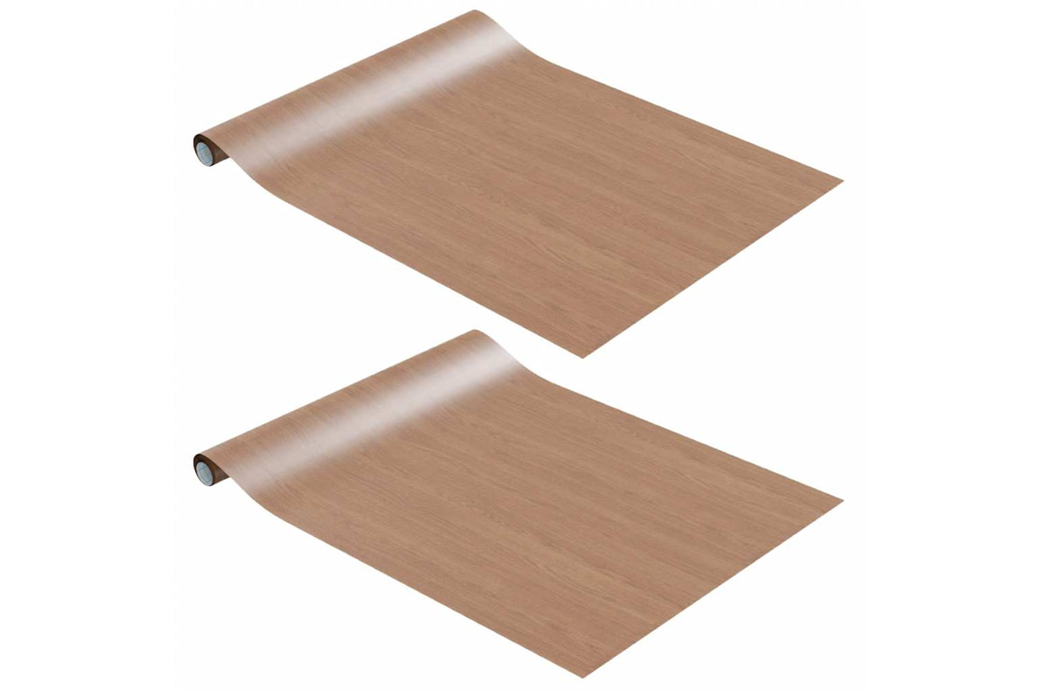 vidaXL 3059650 Self-adhesive Furniture Films 2 Pcs Light Oak 500x90cm Pvc