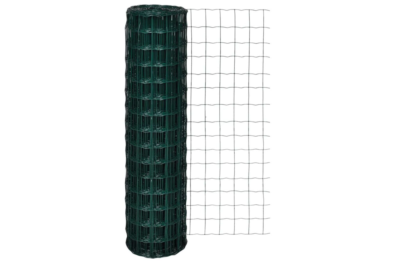 Vidaxl 140575 Euro Fence Steel 10x1.5 M Green