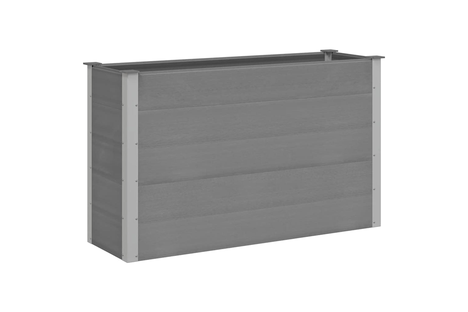 vidaXL 43608 Garden Raised Bed Wpc 150x50x91cm Grey