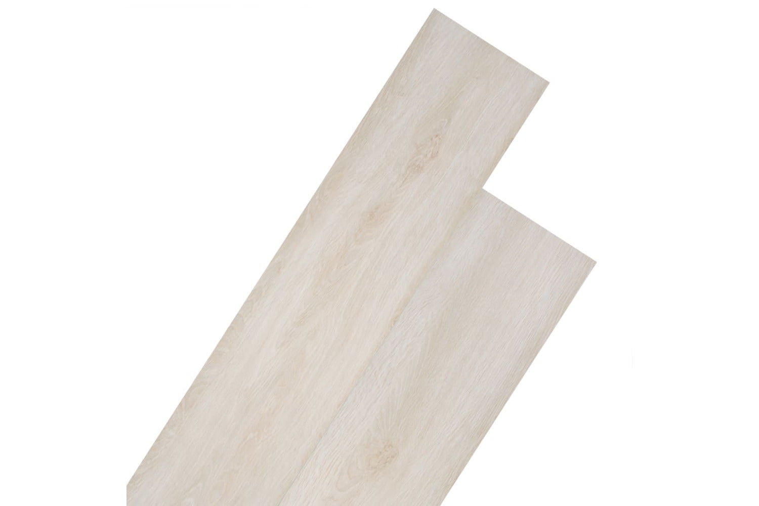 Vidaxl Non Self-adhesive Pvc Flooring Planks 5.26 MÂ² 2 Mm Oak Classic White-2