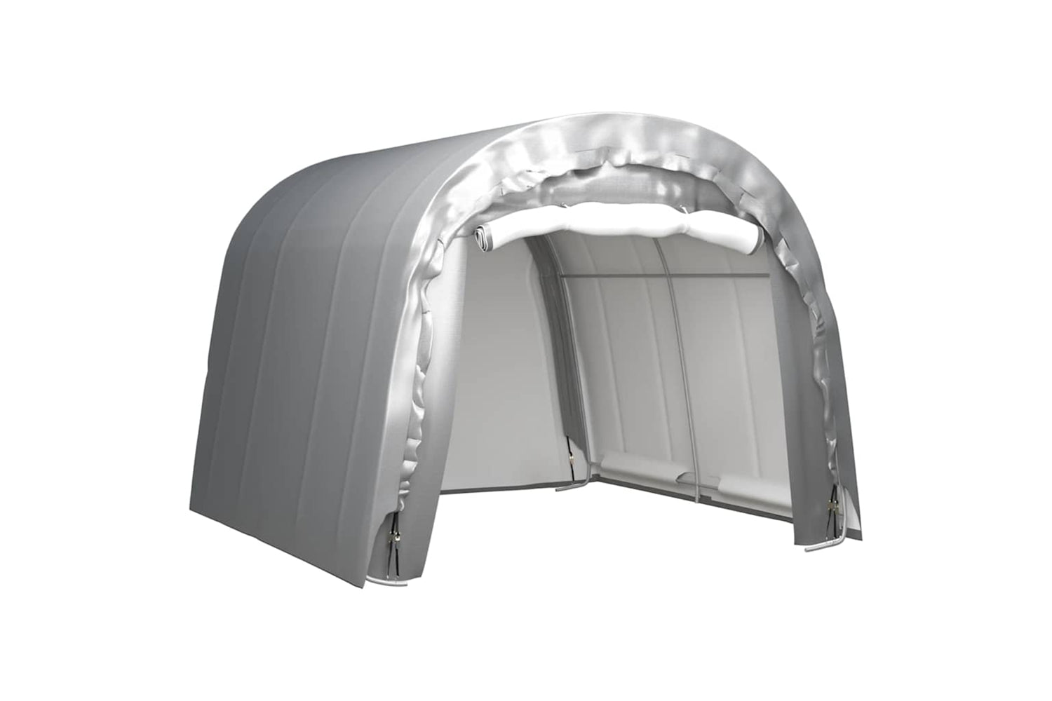 vidaXL 3079586 Storage Tent 300x300cm Steel Grey