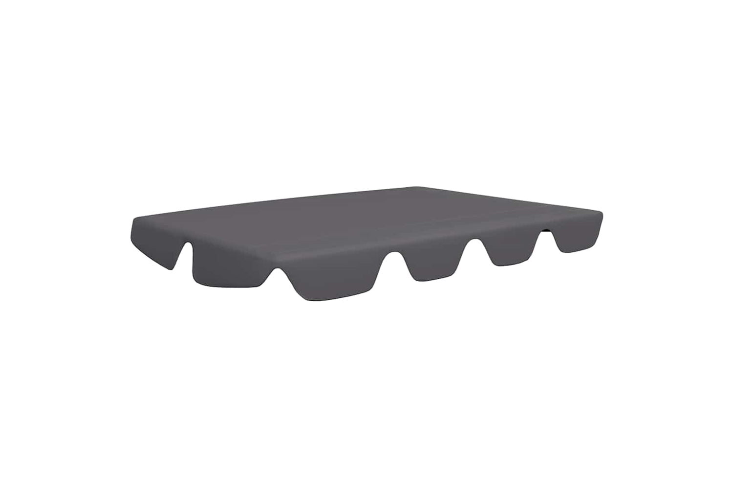Vidaxl Replacement Canopy For Garden Swing Anthracite 188/168x145/110cm