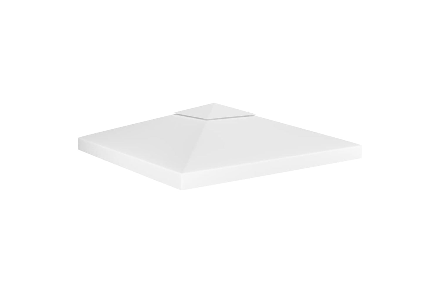 Vidaxl 2-tier Gazebo Top Cover 310 G/m2 3x3 M White