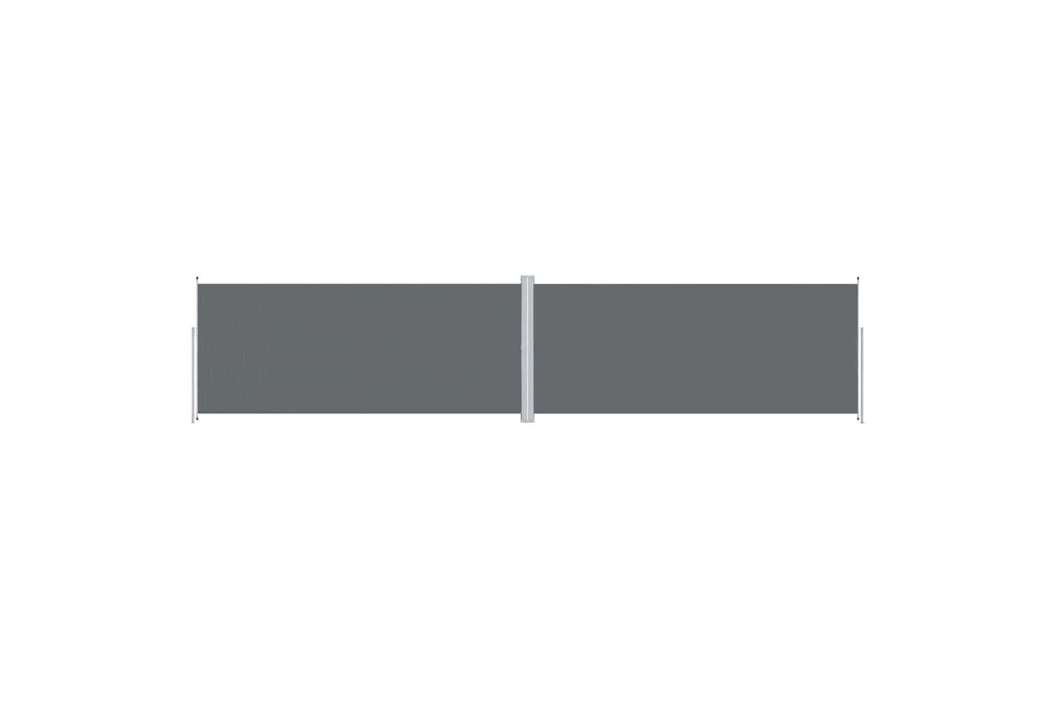 vidaXL 318050 Retractable Side Awning Anthracite 220x1000cm