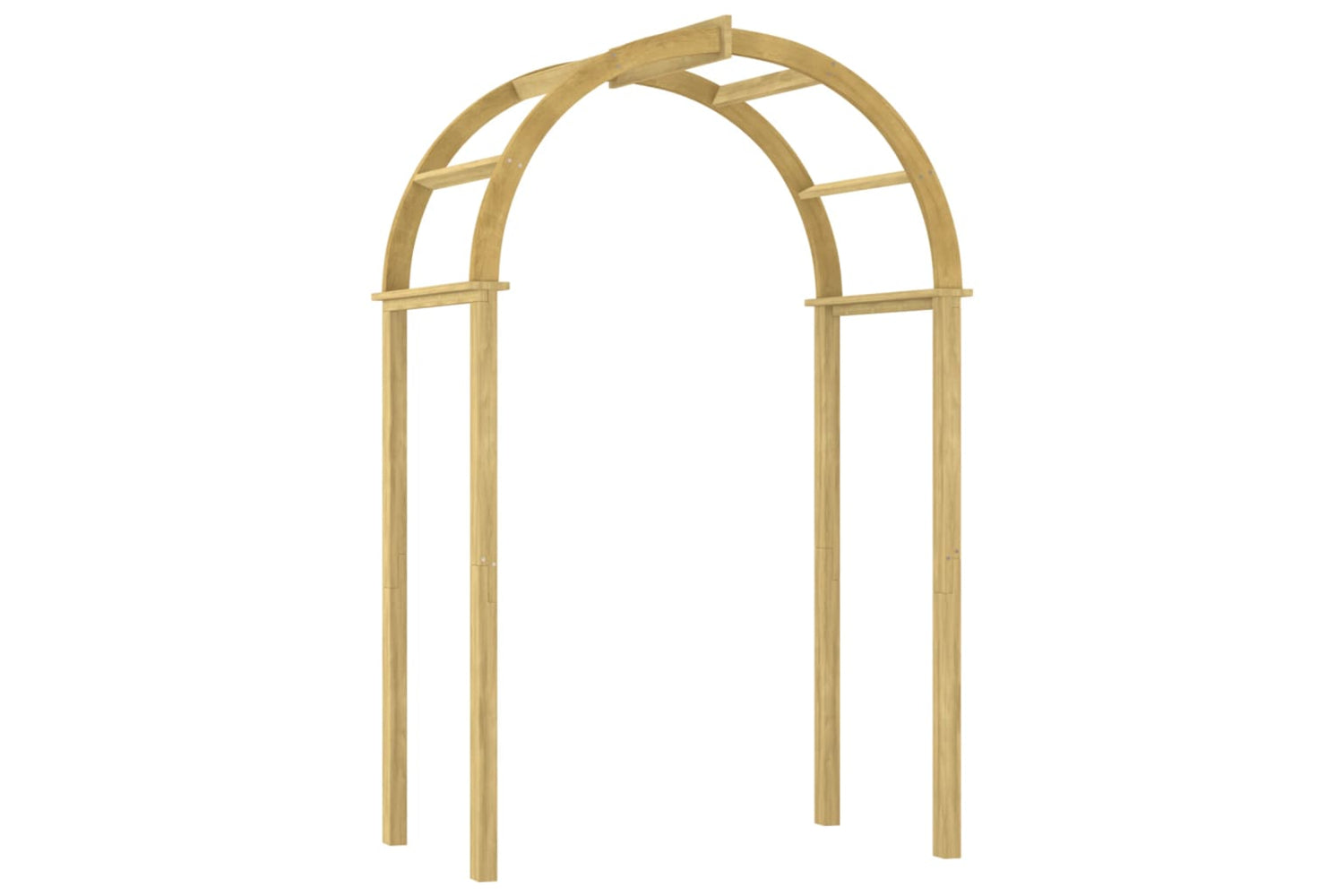 vidaXL 318419 Arch 141x97x243cm Impregnated Solid Wood Pine
