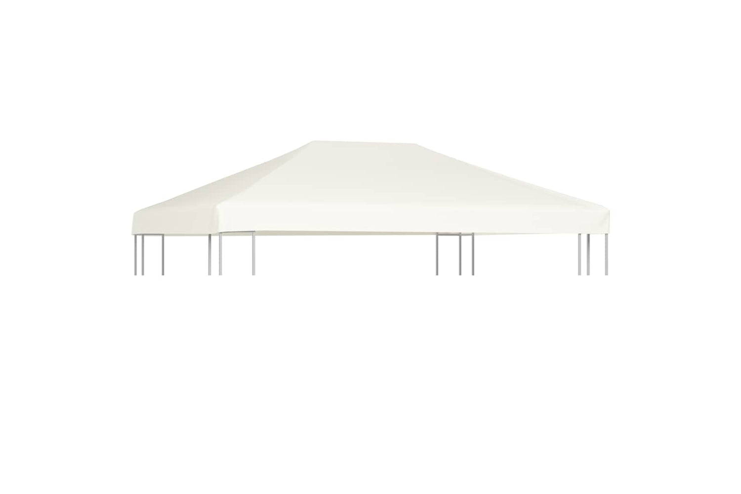 Vidaxl 44783 Gazebo Top Cover 310 G/mâ² 4x3 M Cream White