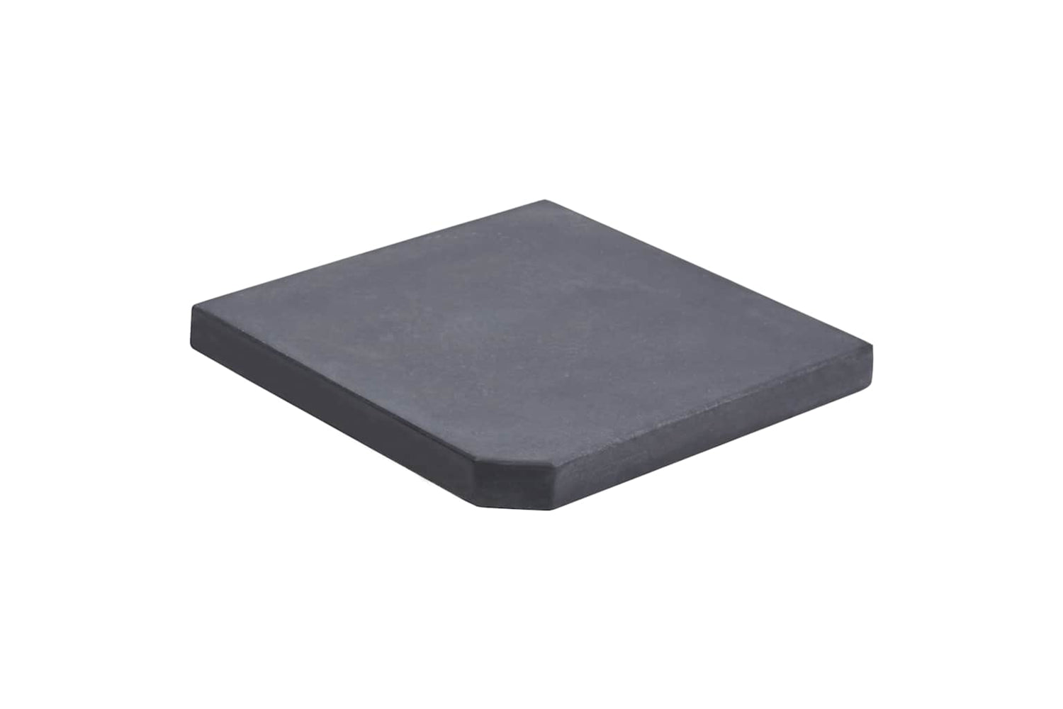 Vidaxl 313669 Umbrella Weight Plate Black Granite Square 25 Kg