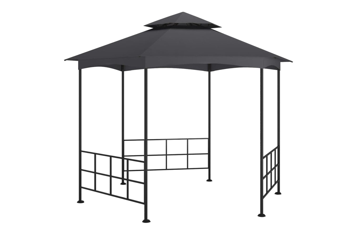 Vidaxl 313933 Gazebo With Sidewalls 3.1x2.7 M Anthracite