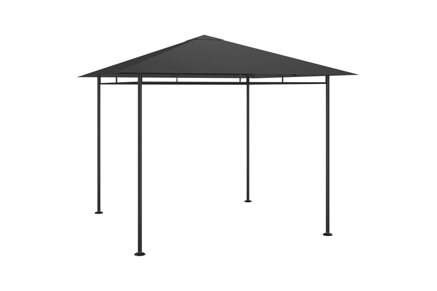 Vidaxl 313920 Gazebo 3x3x2.7 M Anthracite 180 G/mâ²