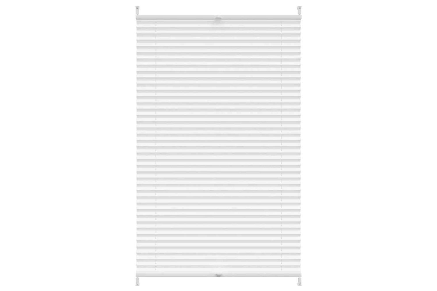 Vidaxl Plisse Blind 90x100cm White Pleated Blind
