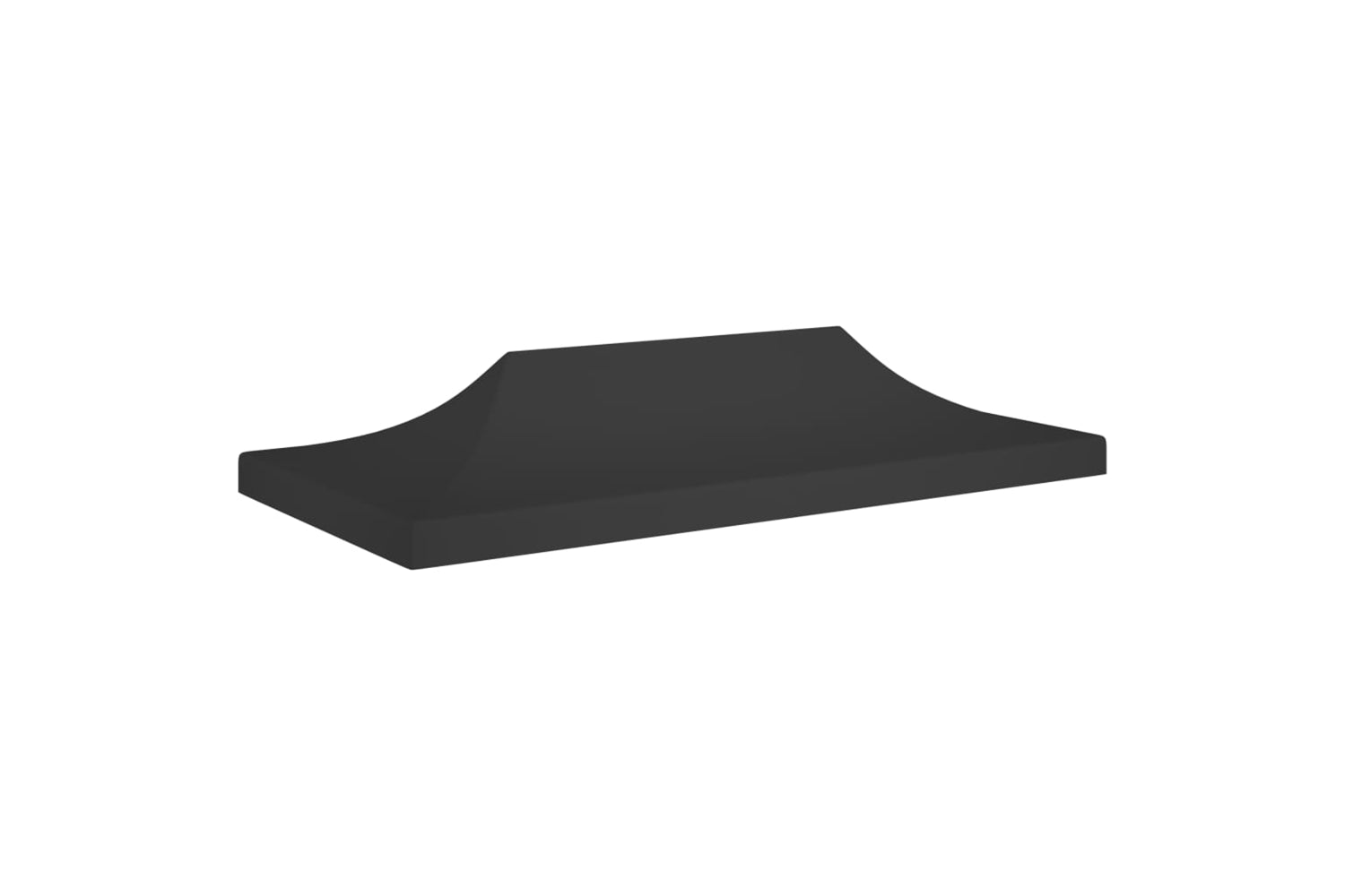 Vidaxl 315334 Party Tent Roof 6x3 M Black 270 G/mâ²
