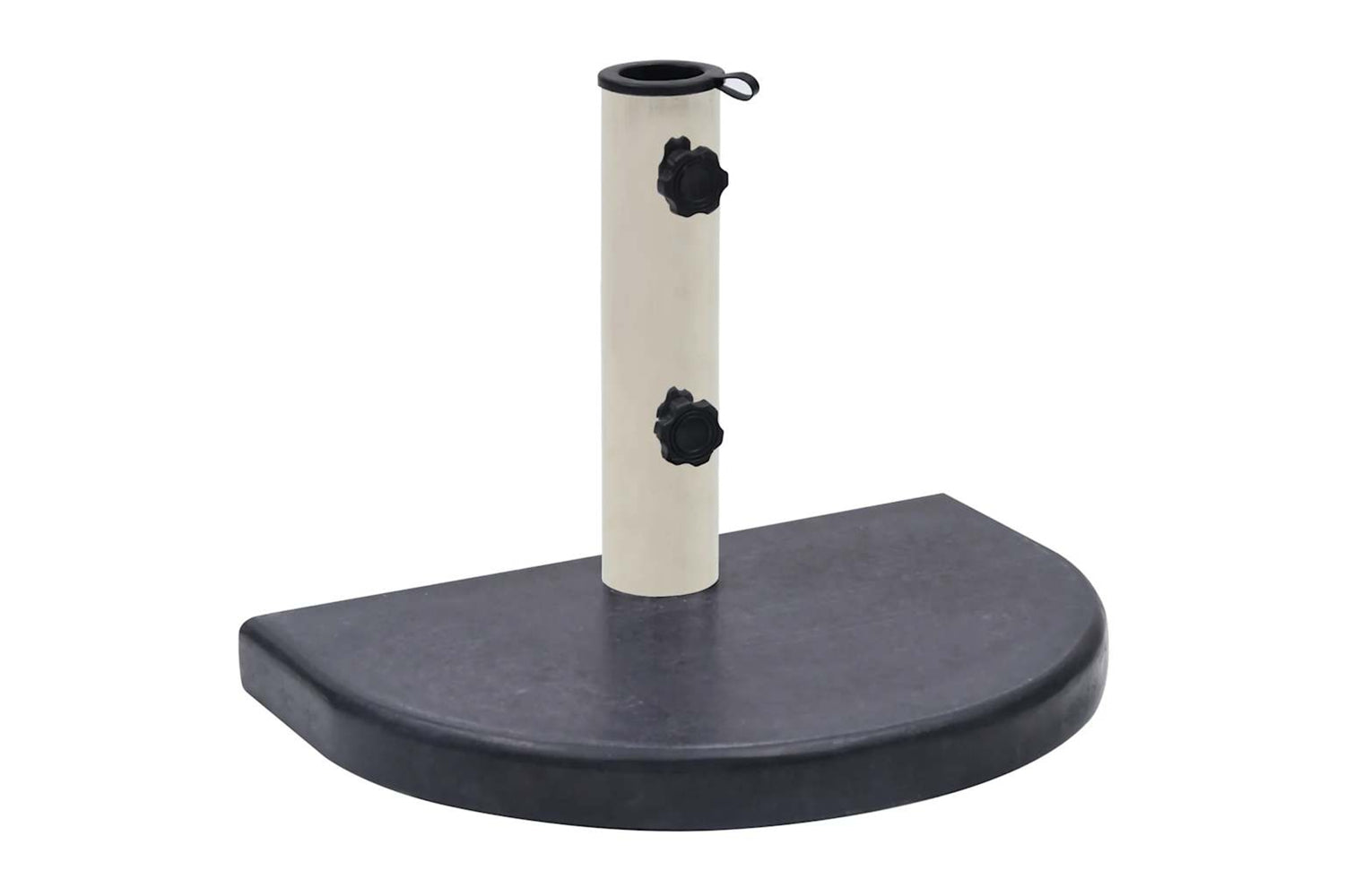 vidaXL Umbrella Base Black 40x28x4cm Granite