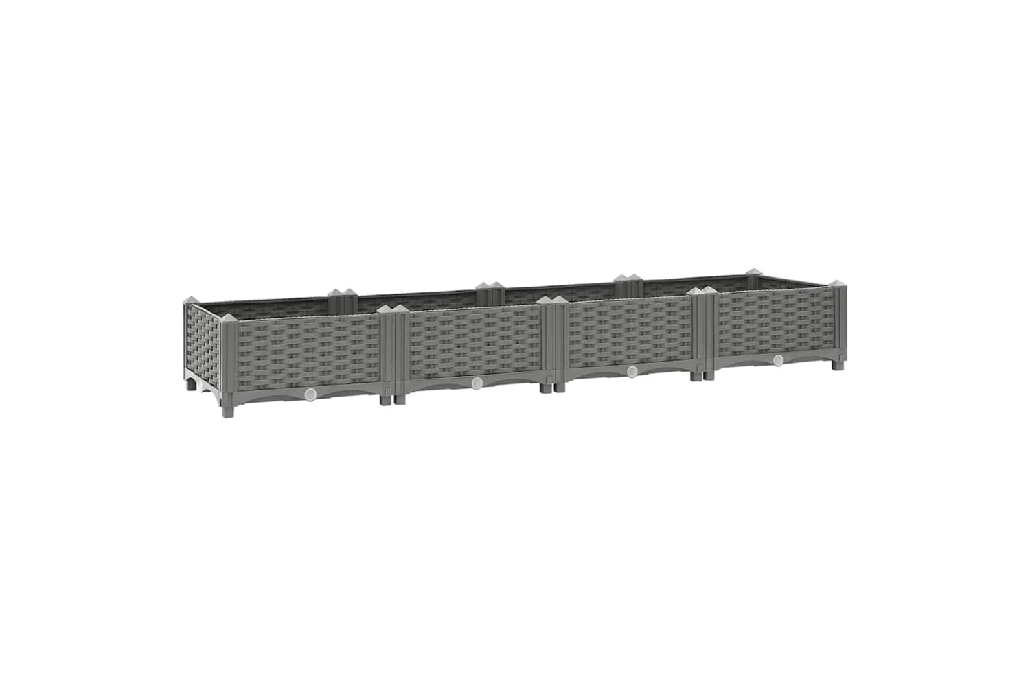 vidaXL Raised Bed 160x40x23cm Polypropylene