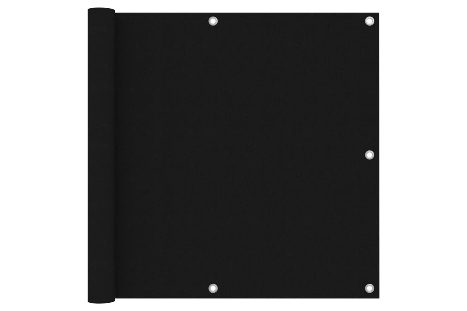 vidaXL 135061 Balcony Screen Black 90x400cm Oxford Fabric