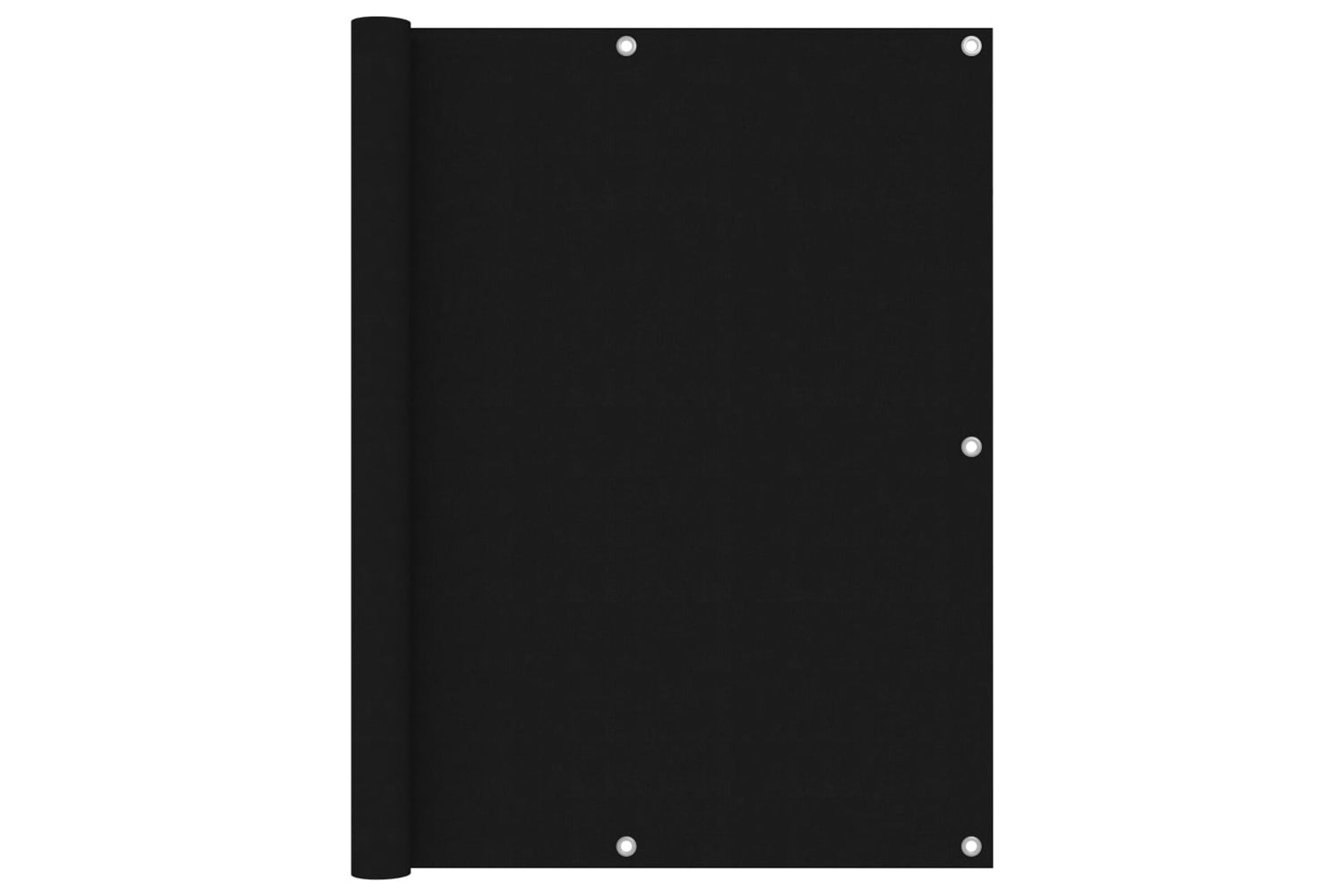 vidaXL 135066 Balcony Screen Black 120x500cm Oxford Fabric