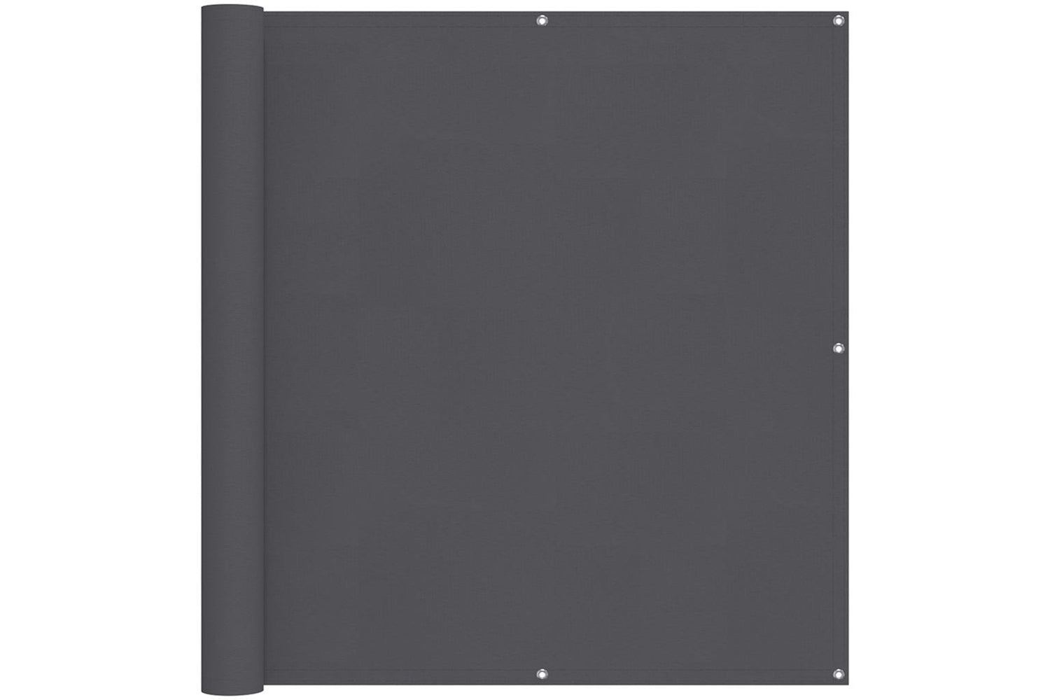 vidaXL 134874 Balcony Screen Anthracite 120x500cm Oxford Fabric