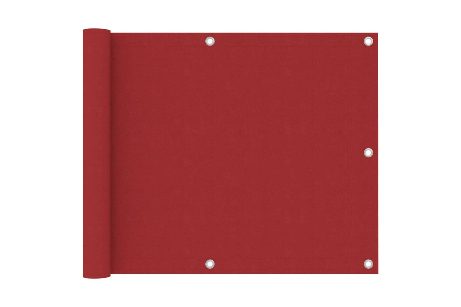 vidaXL 135035 Balcony Screen Red 75x600cm Oxford Fabric