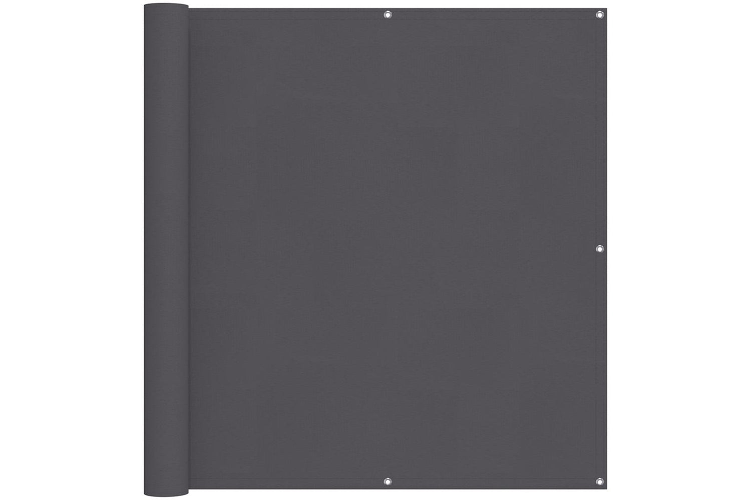 vidaXL 134875 Balcony Screen Anthracite 120x600cm Oxford Fabric