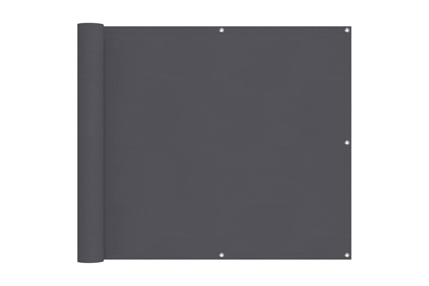 vidaXL 134870 Balcony Screen Anthracite 90x500cm Oxford Fabric
