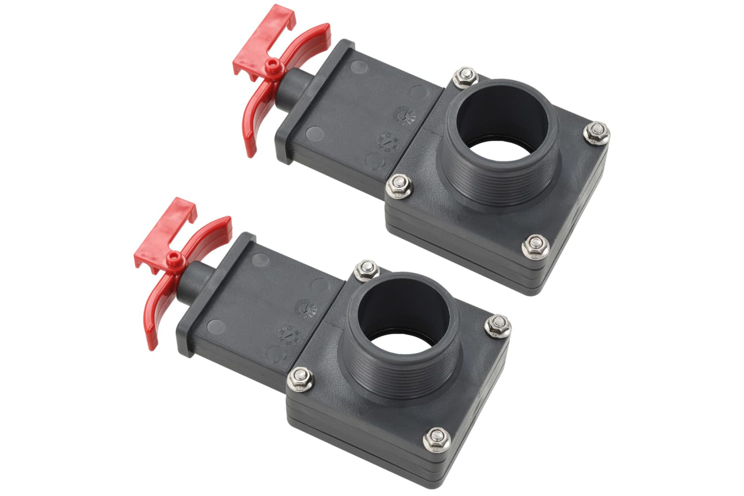 Vidaxl 91745 Pool Gate Valve 2 Pcs 1.5