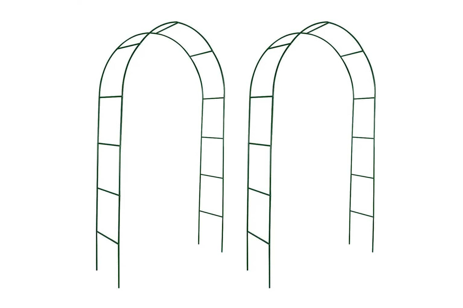 Vidaxl 40776 Garden Arch 2 Pcs Climbing Plants