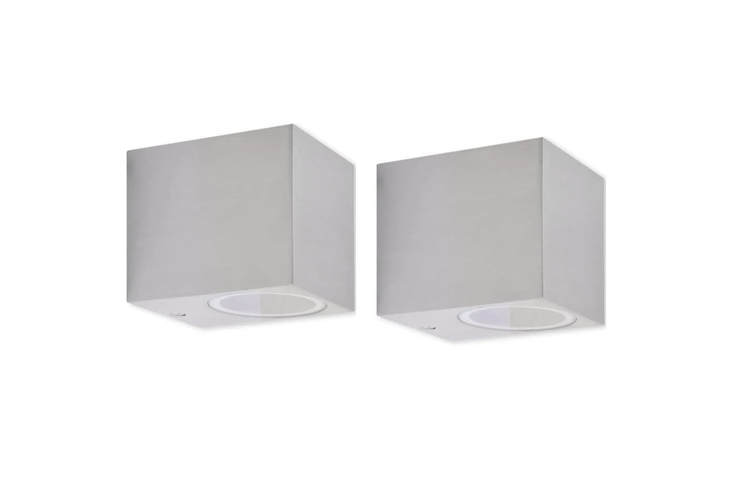 Vidaxl 42224 Cube Outdoor Wall Lights 2 Pcs
