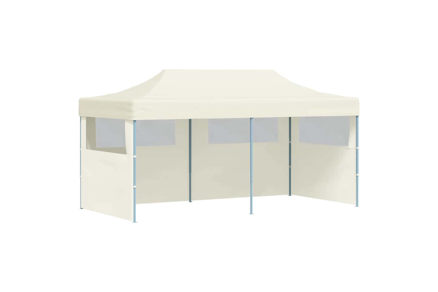 Vidaxl Cream Foldable Pop-up Party Tent 3 X 6 M