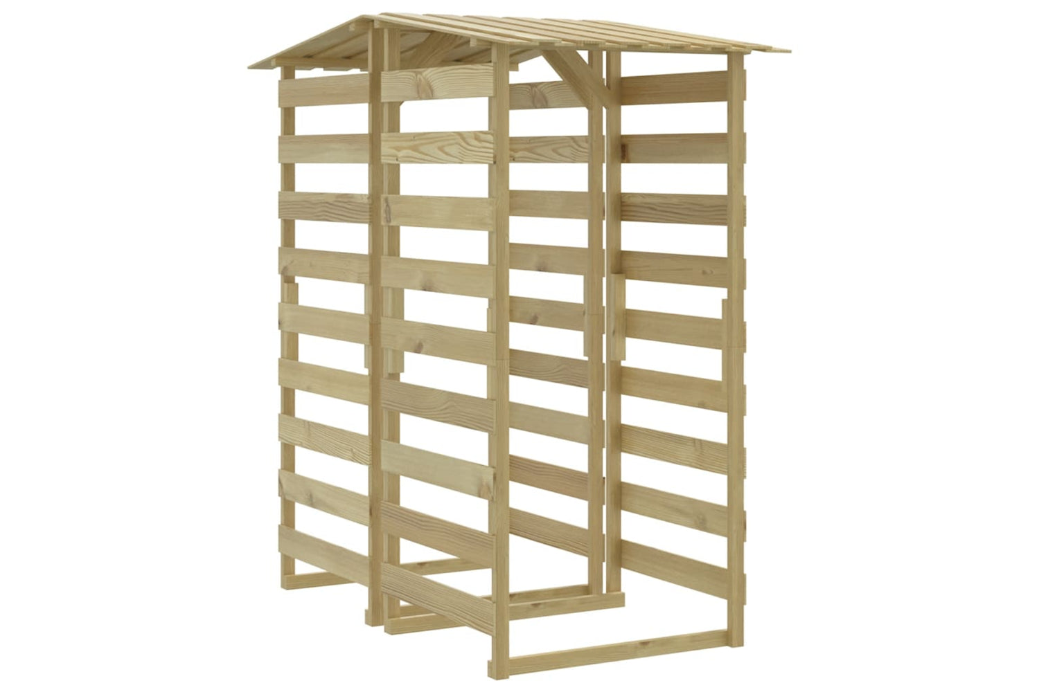 vidaXL 3096648 Pergolas With Roofs 2 Pcs 100x90x200cm Impregnated Pinewood