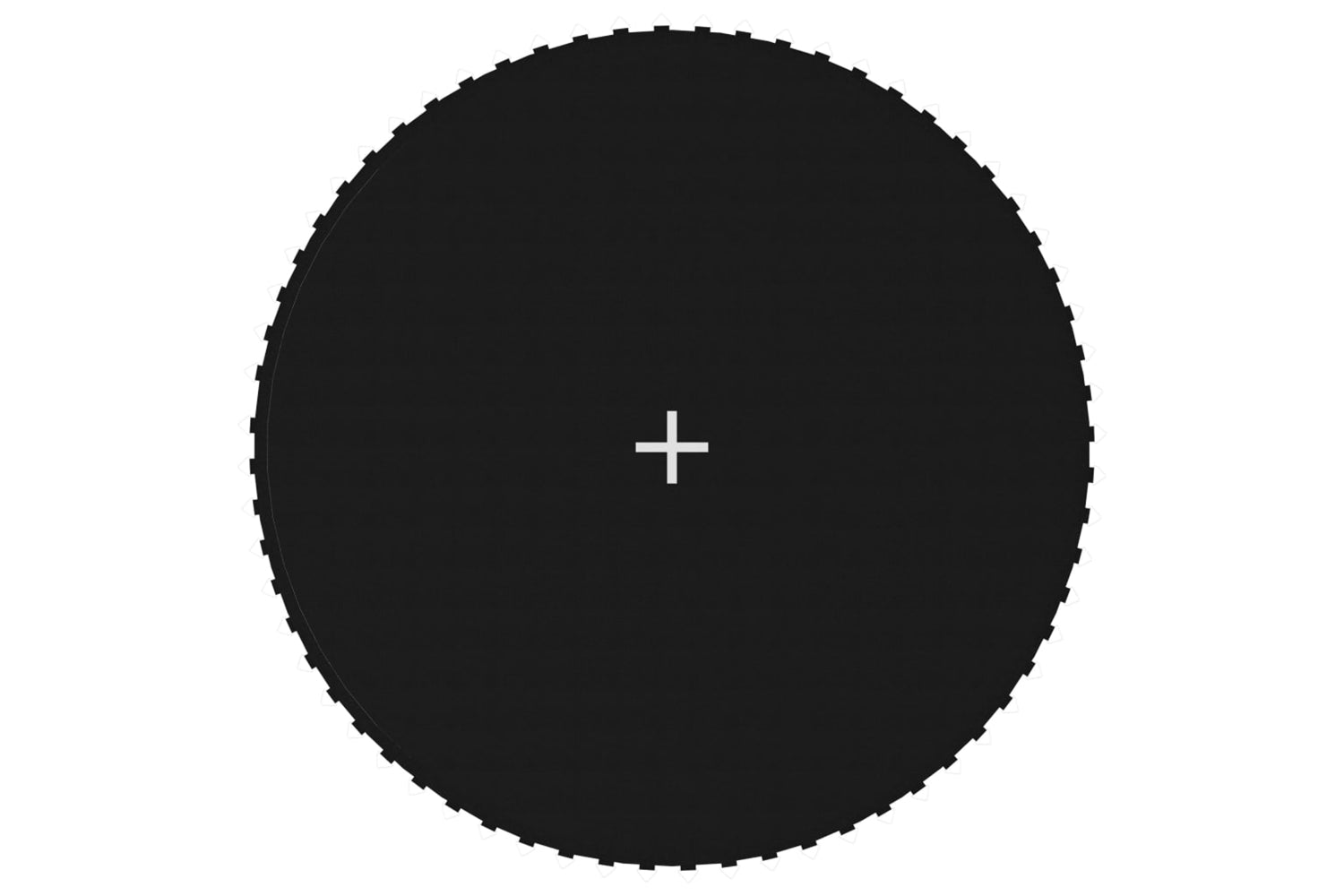 vidaXL 92404 Jumping Mat Fabric Black For 12 Feet/3.66 M Round Trampoline