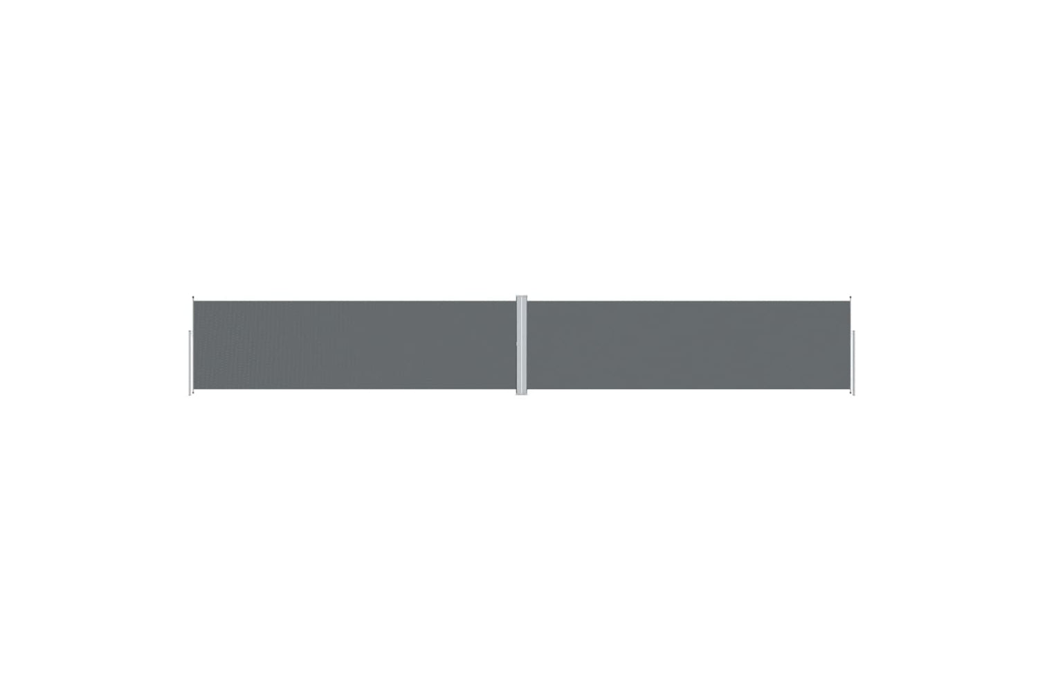 vidaXL 318074 Retractable Side Awning Anthracite 180x1200cm