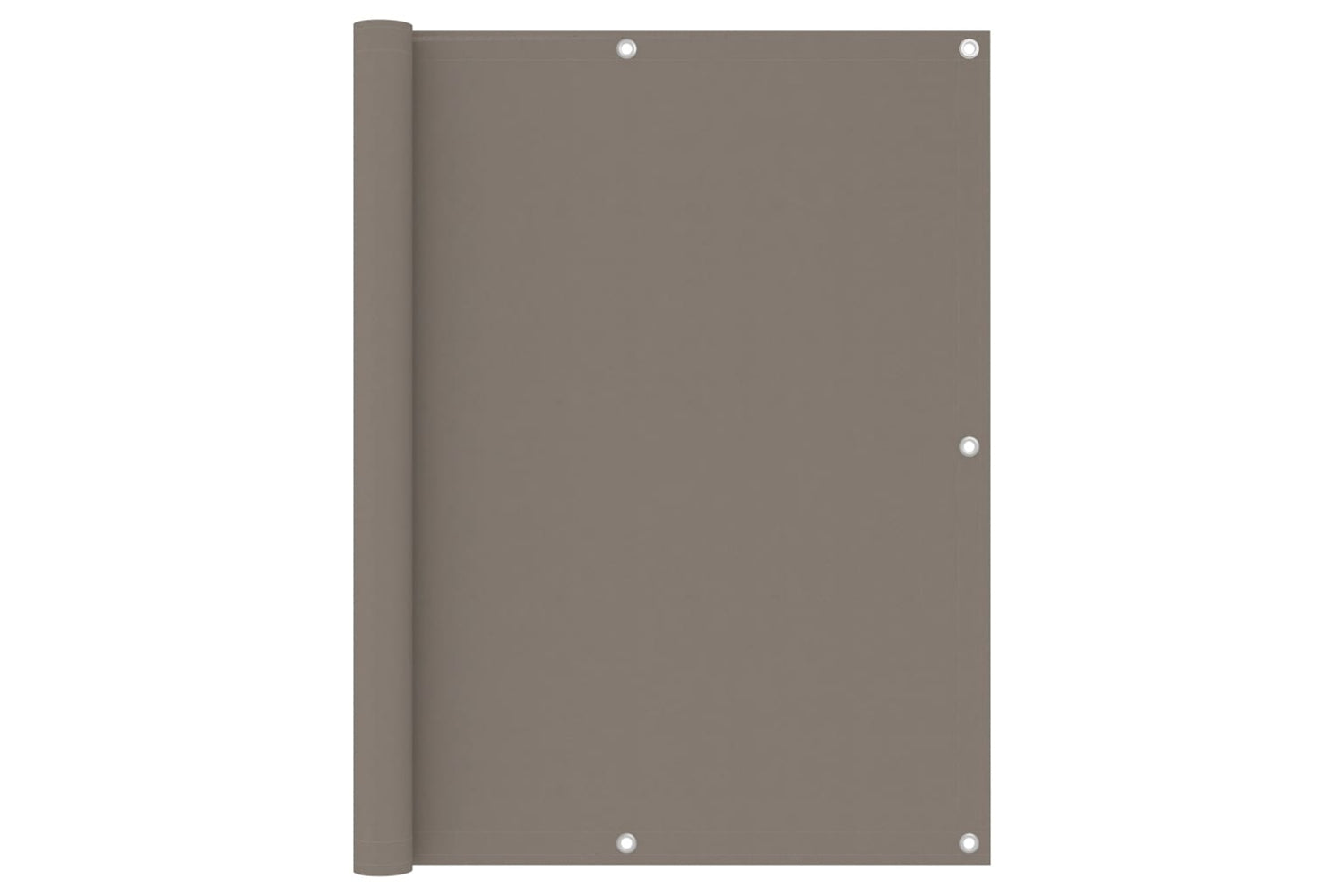 vidaXL 134992 Balcony Screen Taupe 120x300cm Oxford Fabric