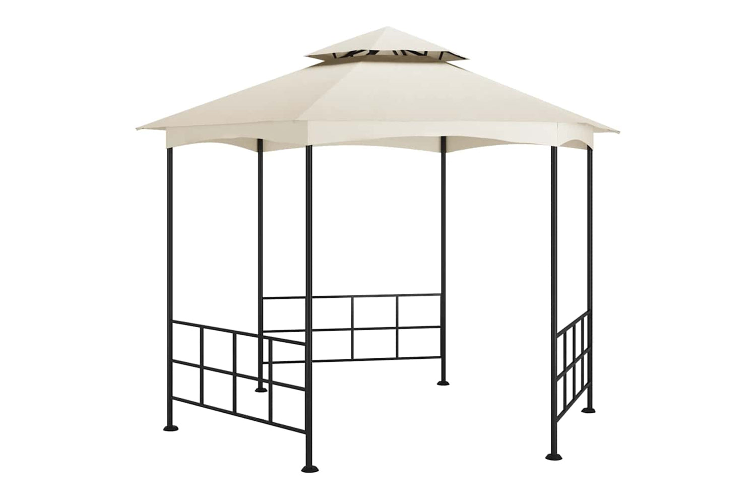 Vidaxl 313931 Gazebo With Sidewalls 3.1x2.7 M Cream