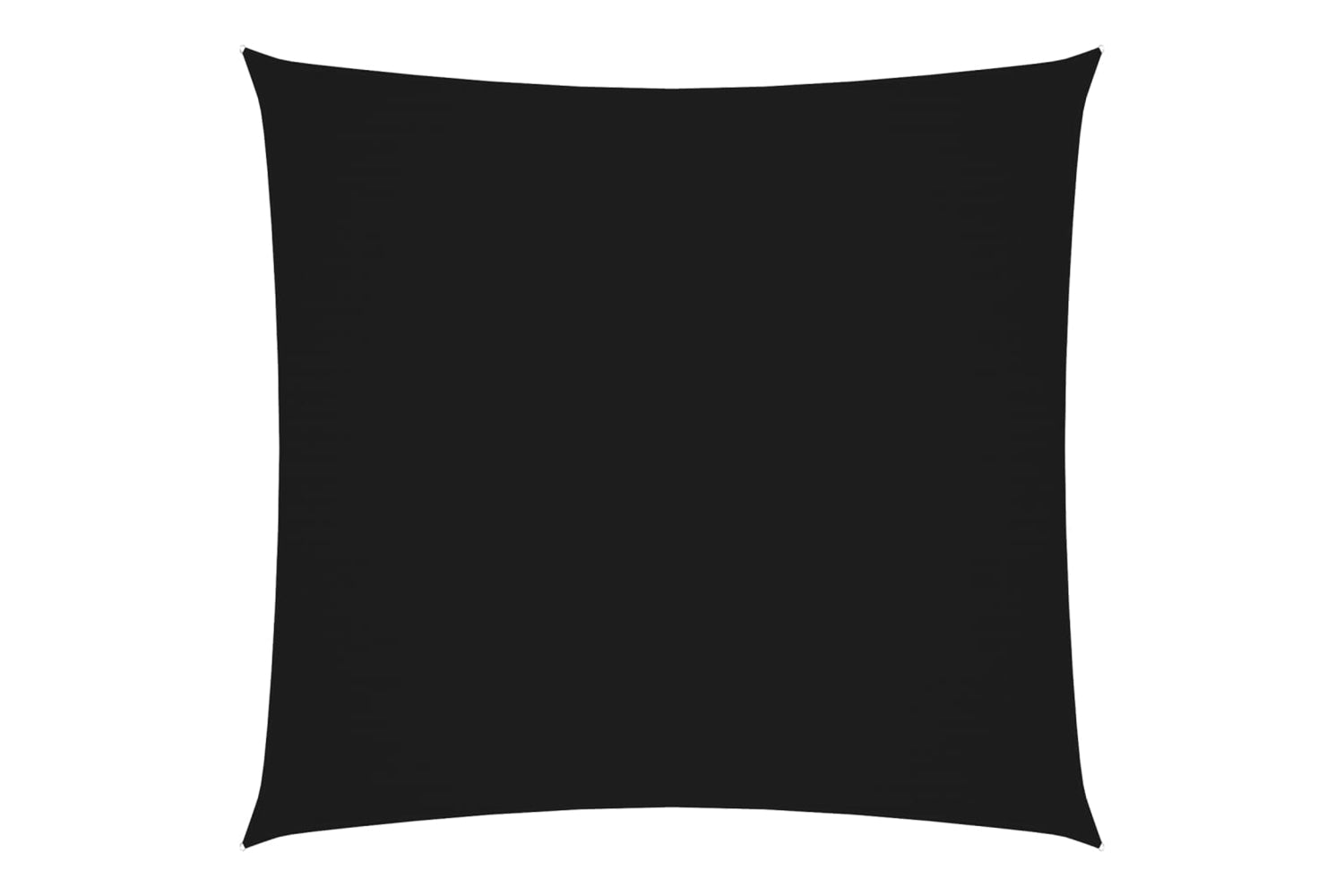 Vidaxl 135747 Sunshade Sail Oxford Fabric Square 6x6 M Black
