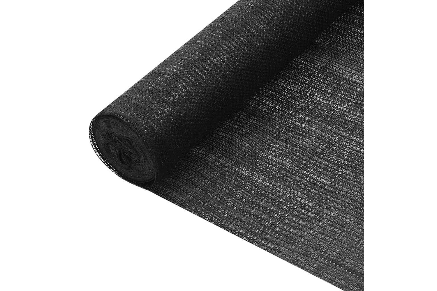 Vidaxl 149318 Privacy Net Black 1x25 M Hdpe 75 G/mâ²