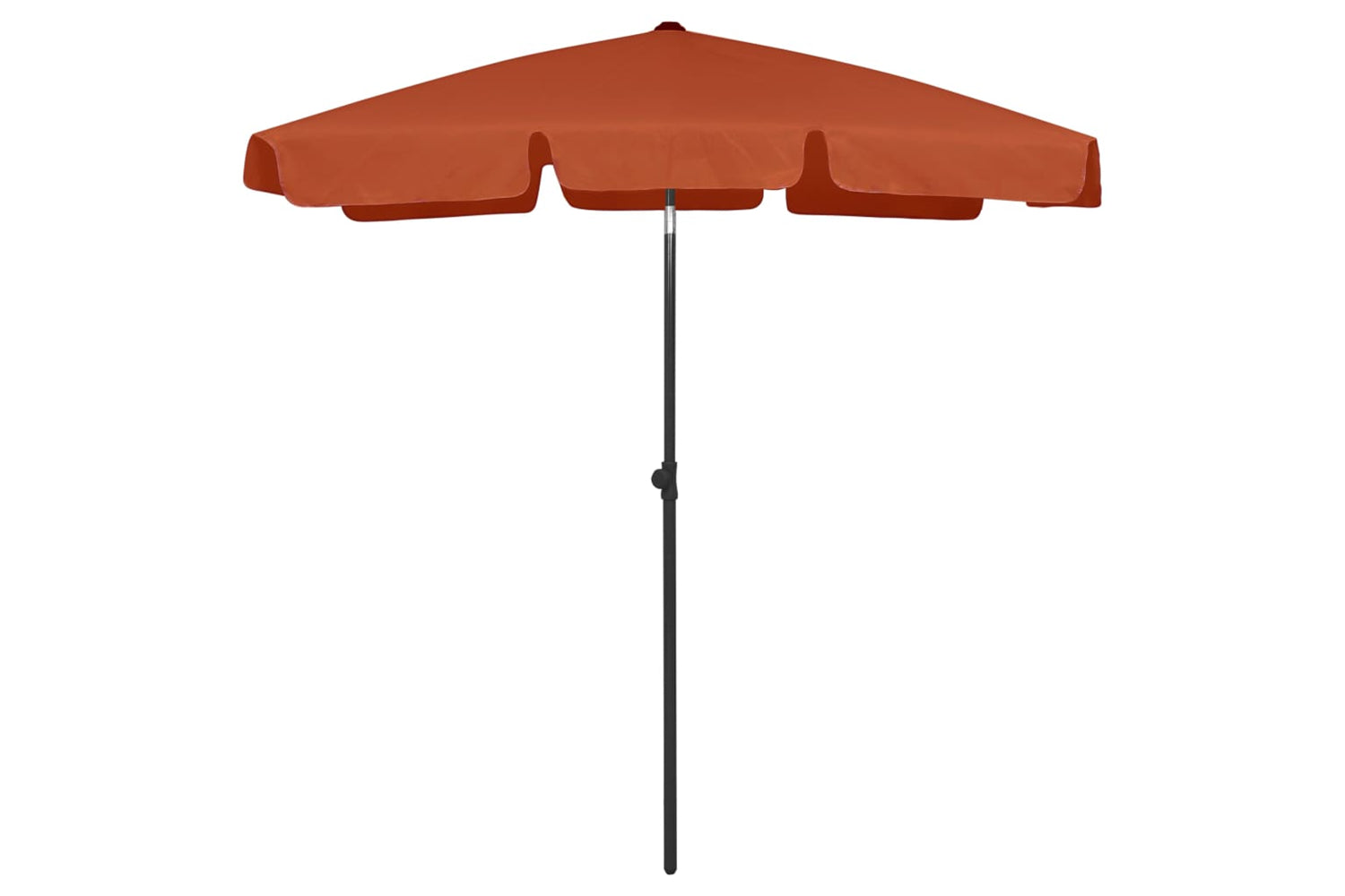 vidaXL 314724 Beach Umbrella Terracotta 180x120cm