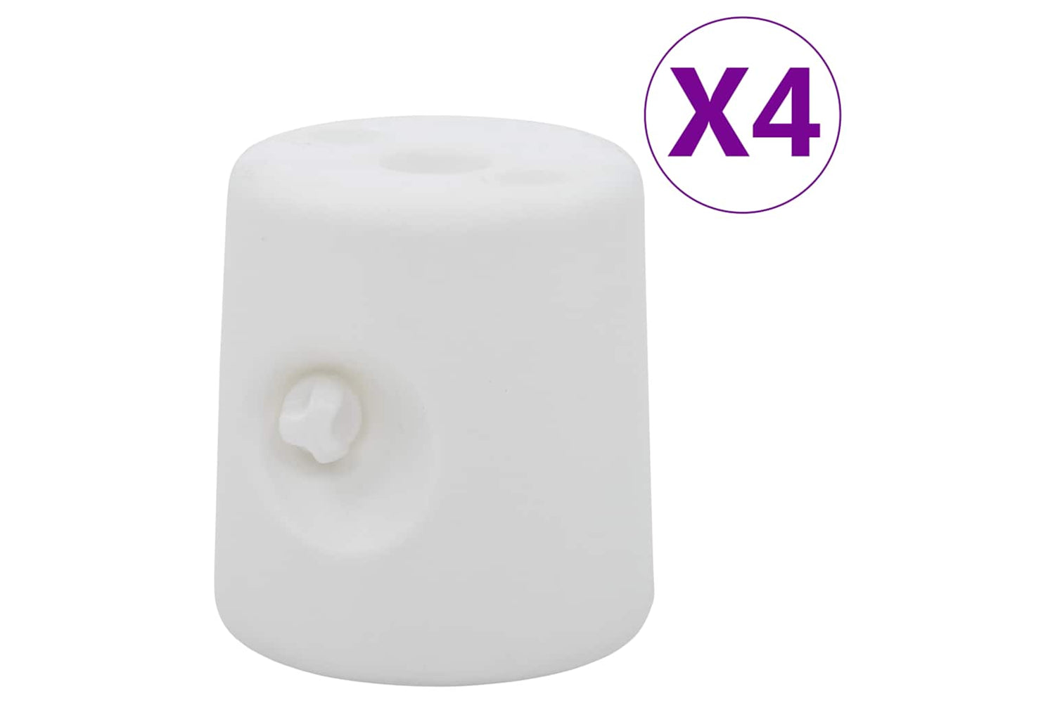 Vidaxl 47688 Gazebo Weights 4 Pcs Pe White