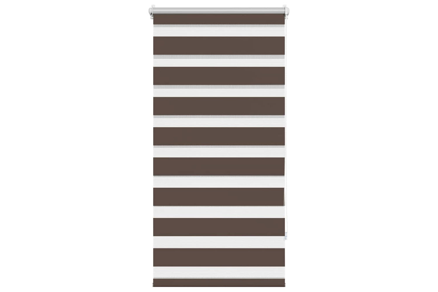 Vidaxl Zebra Blind 80 X 150 Cm Coffee