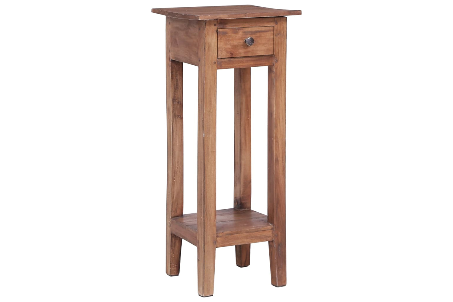 vidaXL 283923 Plant Stand 30x30x75cm Solid Reclaimed Wood