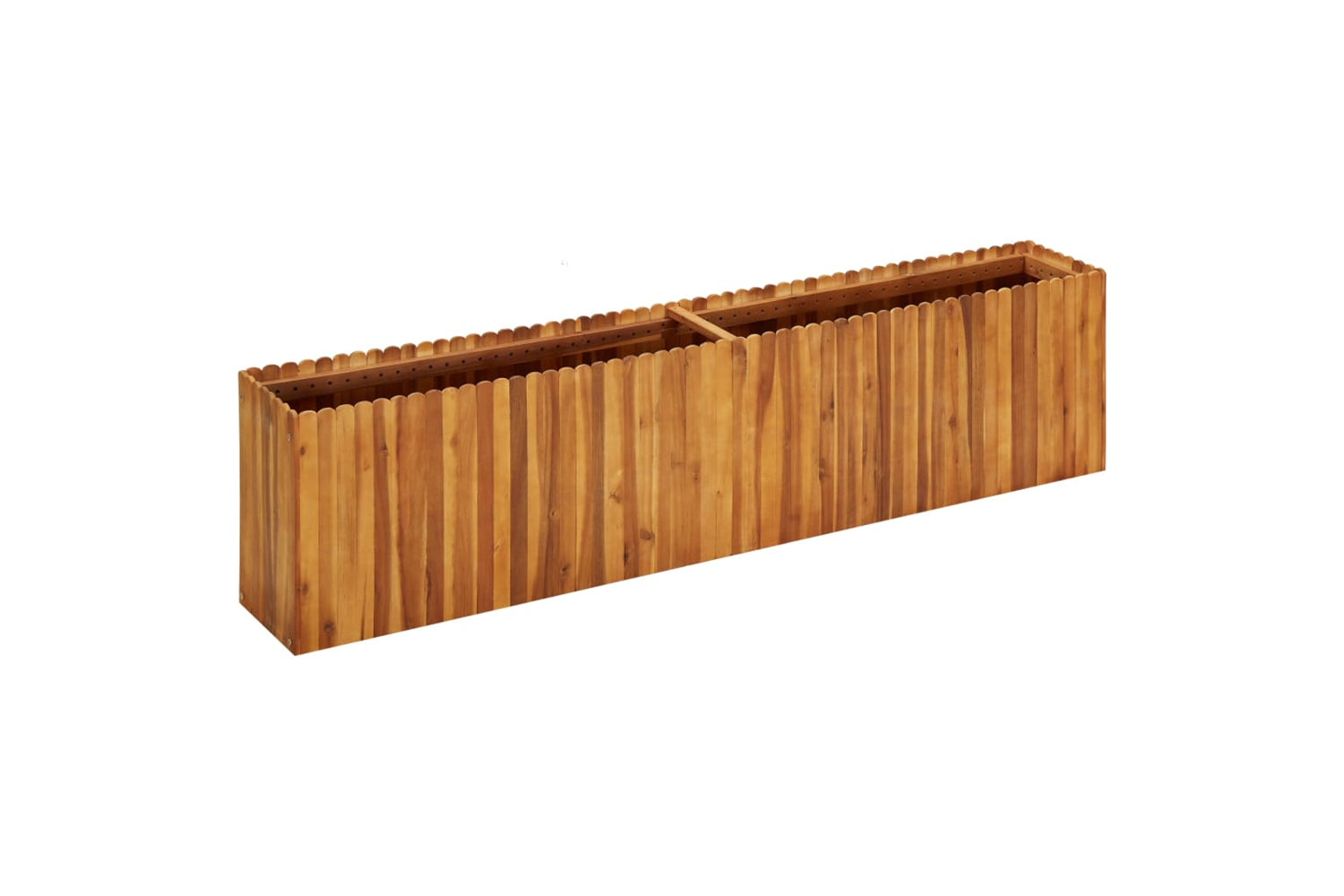 vidaXL 45926 Garden Raised Bed 200x30x50cm Solid Acacia Wood