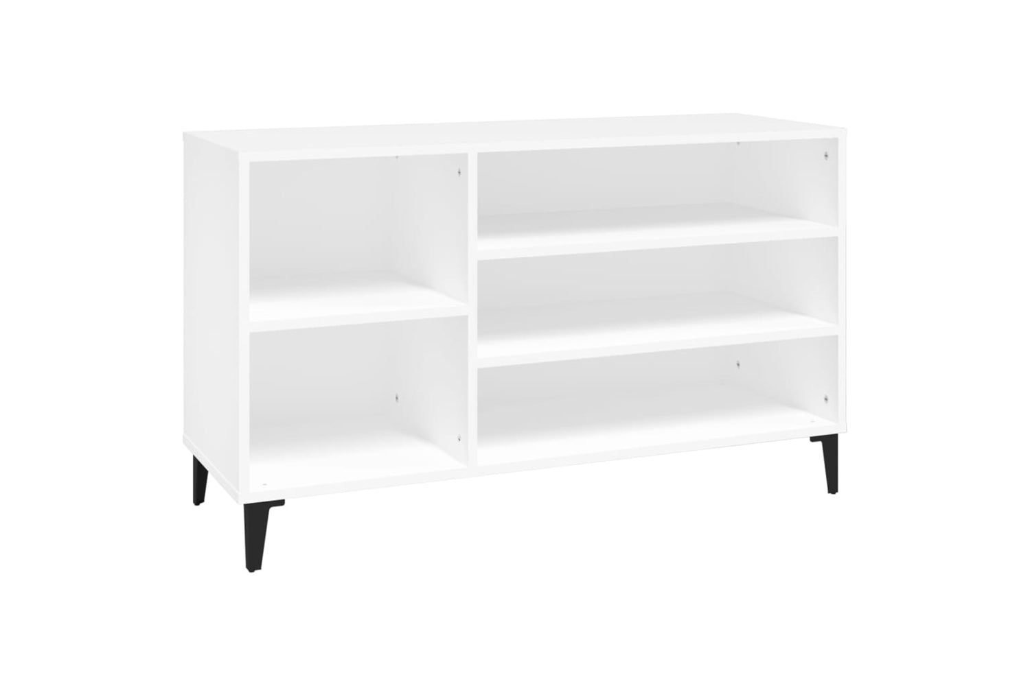 vidaXL 819748 Shoe Cabinet White 102x36x60cm Engineered Wood