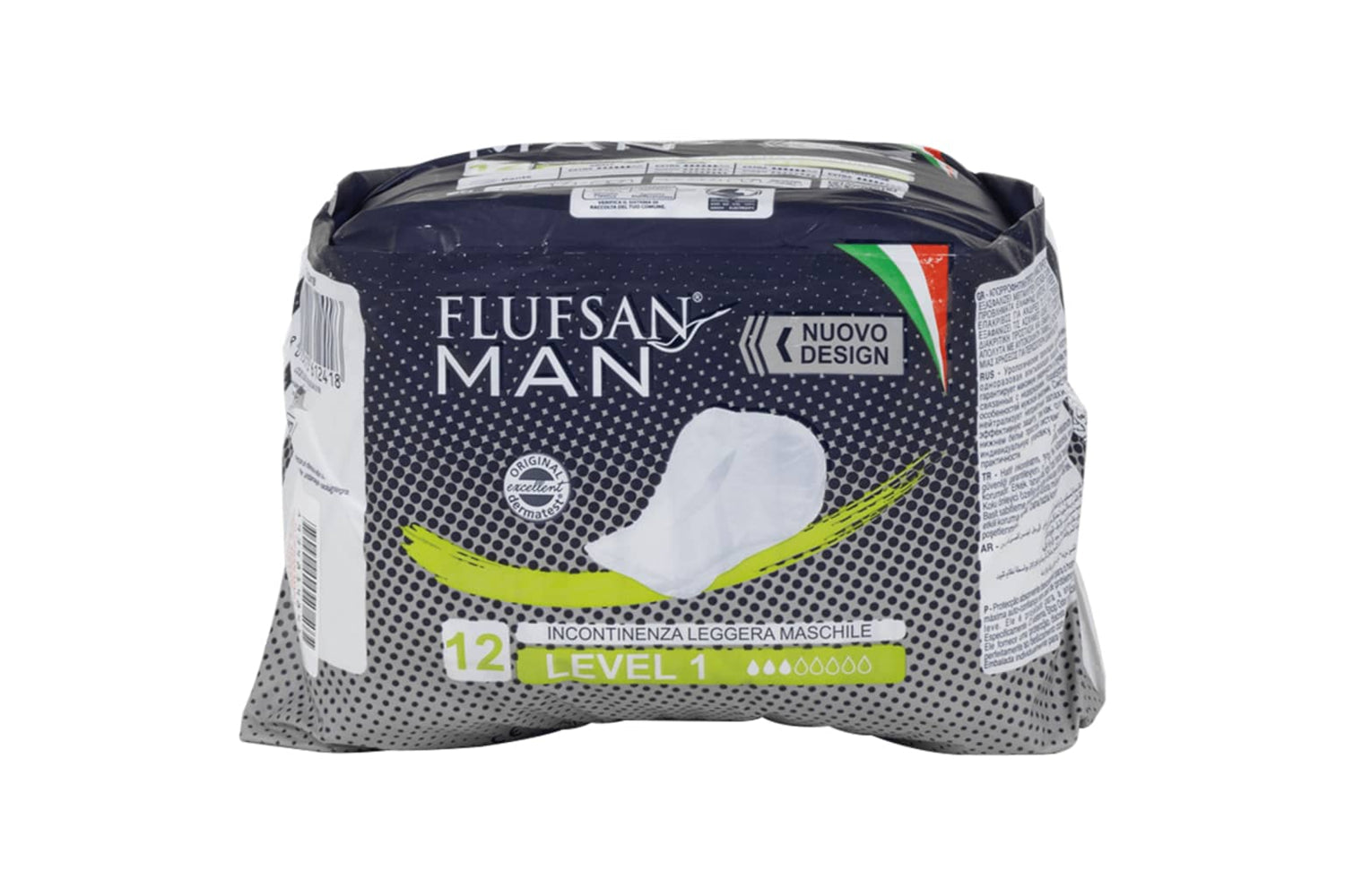 vidaXL 4008048 Flufsan Men Absorbent Protector Level 1 96 Pcs-2