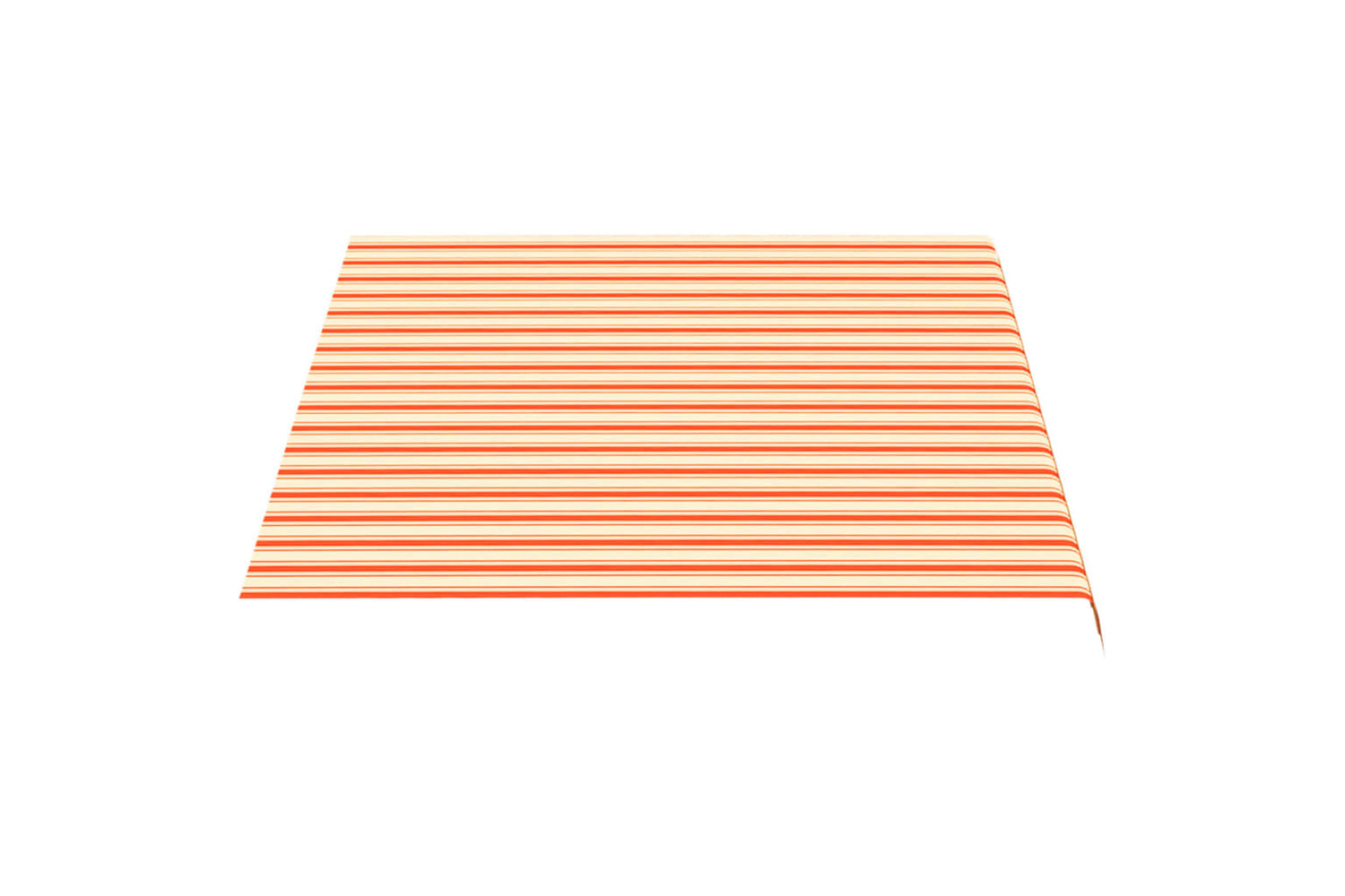Vidaxl 312016 Replacement Fabric For Awning Yellow And Orange 3.5x2.5 M-3