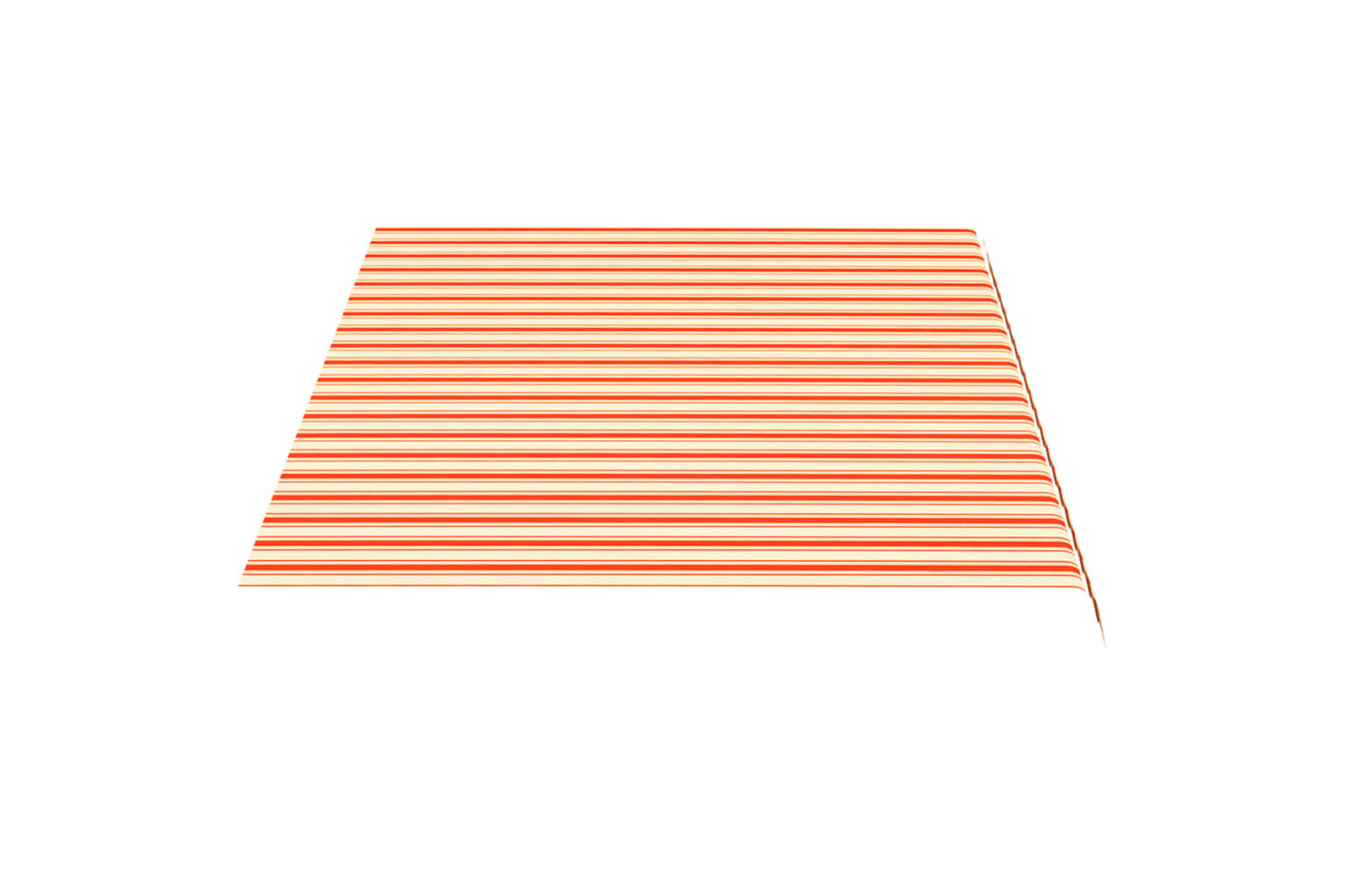Vidaxl 312019 Replacement Fabric For Awning Yellow And Orange 4.5x3 M-3