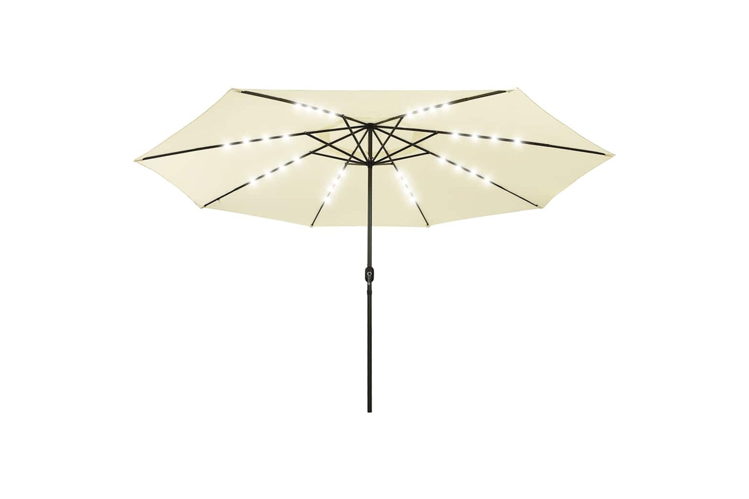 Vidaxl 312530 Outdoor Parasol With Led L-2