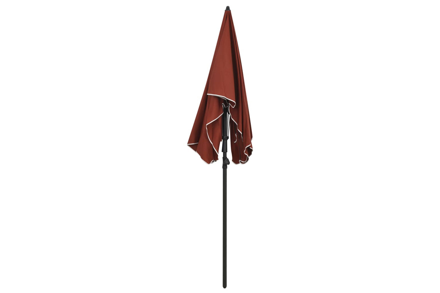 vidaXL 315556 Garden Parasol With Pole 200x130cm Terracotta-3