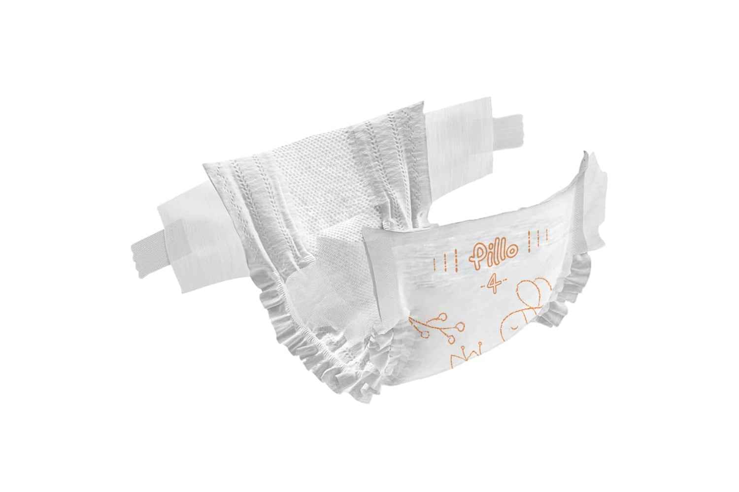 Pillo - 10417 Baby Nappies 152 Pcs Size 4 (9-14 Kg)-2