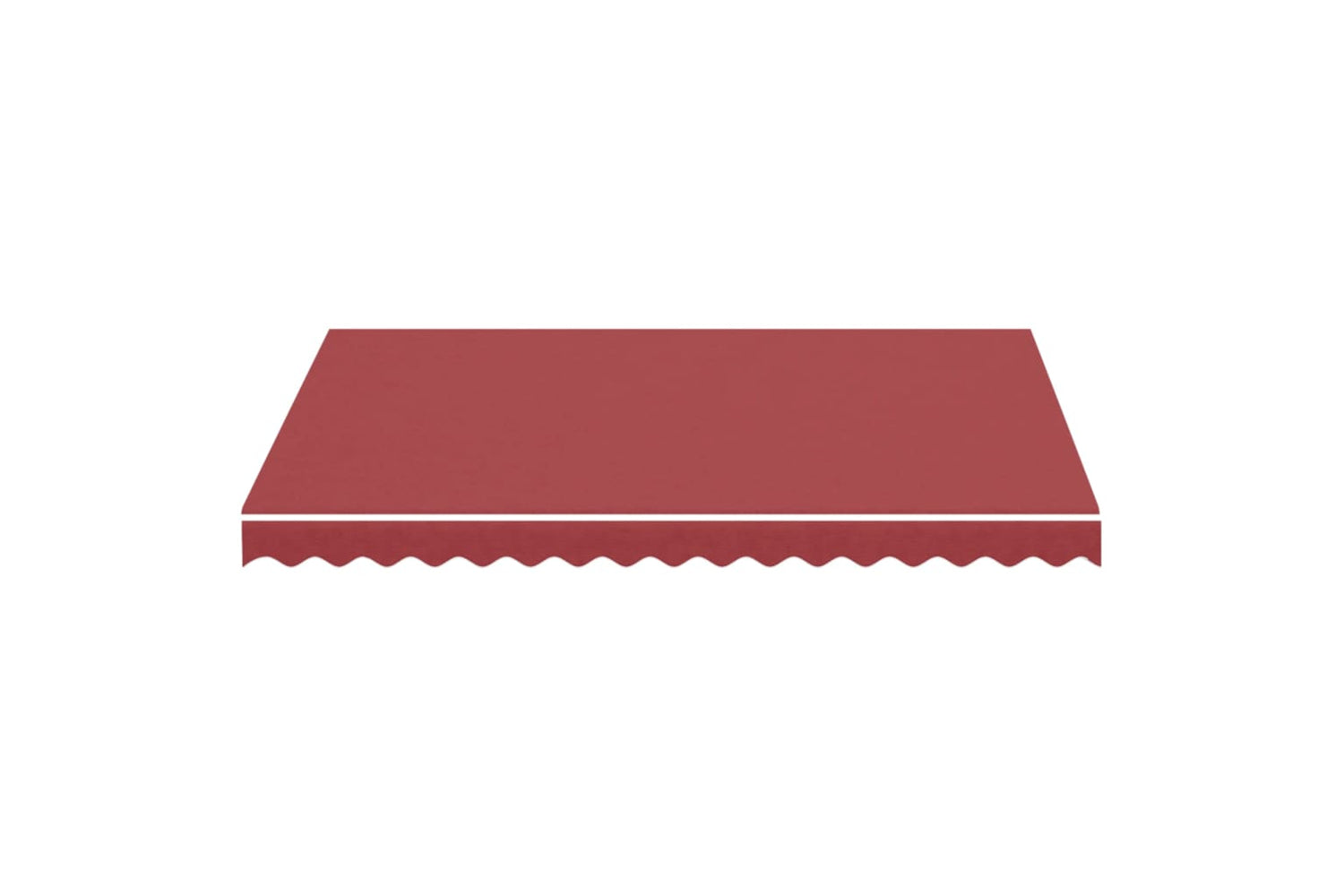 Vidaxl 311965 Replacement Fabric For Awning Burgundy Red 3x2.5 M-3